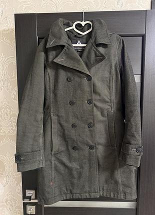 Жіноче водонепроникне технологічне пальто-плащ vaude mandal coat (мембрана ceplex active), р.s