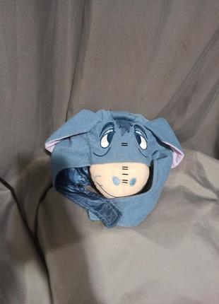 Дитяча карнавальна шапка ослик іа (eeyore) з мультфільмів disney про «вінні пуха»,