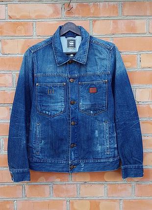 G-star raw джинсовка куртка джинсовая оригинал (s-m) ranch denim jacket