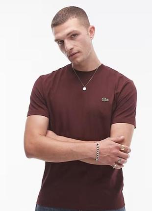 Мужская футболка lacoste basic оригинал new !