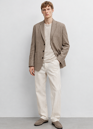 Massimo duttи мужской пиджак из 100% льна 3