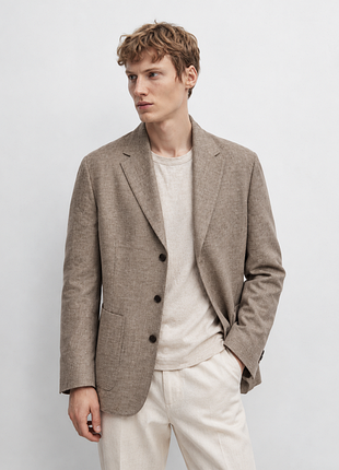 Massimo duttи мужской пиджак из 100% льна 2