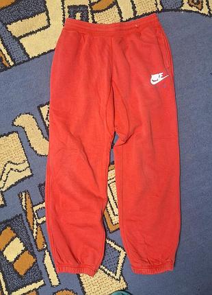 Теплые спортивные штаны nike р м unisex