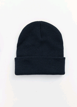 Шапка beanie lc waikiki w6b155z8-hjk темно-синій, one size (s-xl)