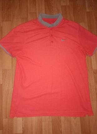 Оригинальная футболка поло nike golf tour performance ultra 2.0 dri-fit (размер l)
