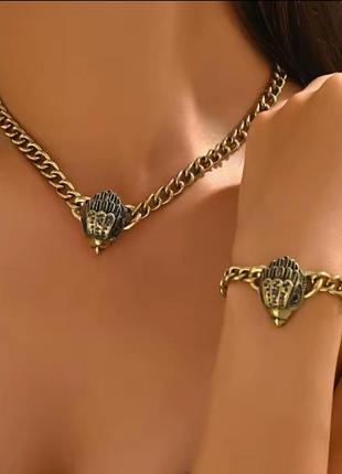 Колье eagle head інтерпретація kurt geiger, орел 3