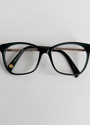 Жіноча оправа balmain paris bl1510s dark green gold 53-15-135