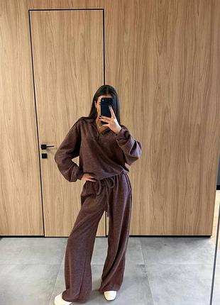 Спортивный костюм ангора рубчик