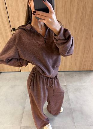 Спортивный костюм ангора рубчик 6
