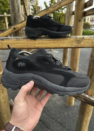 Осінні термо кросівки merrell moc evo (gore-tex) 2898-1