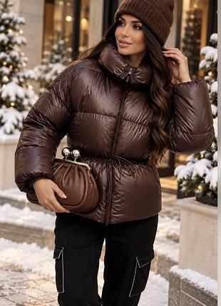 Жіночий зимовий короткий пуховик vicolo - s m l