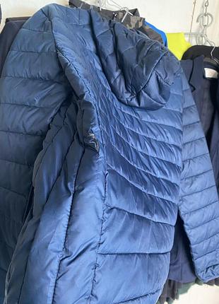 Чоловіча стьобана куртка ellesse core lombardy padded jacket у синьому кольорі 4