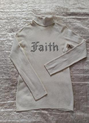 Водолазка, гольф вовна faith