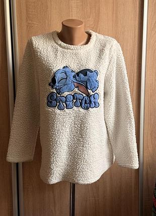 Тепла домашня кофта stitch