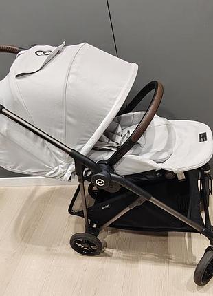 Прогулянкова коляска cybex melio fog grey 3