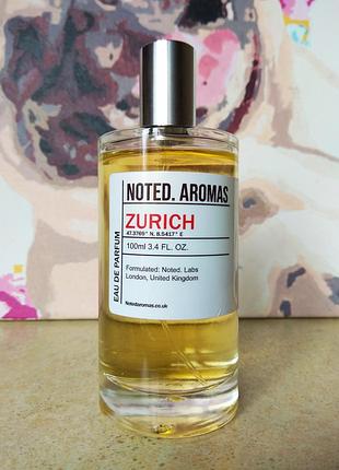 Noted. aromas zurich парфюмированная вода для мужчин вдохновлена ароматом terre d'hermes 100 мл.