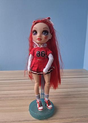 Кукла радуга рейнбоу хай борлидер руби rainbow high cheer ruby anderson