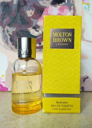 Molton brown bushukan туалетная вода для мужчин 40 мл.