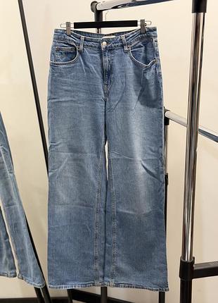 Широкі джинси h&m 42р