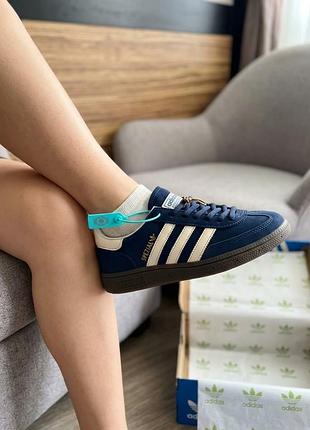 Adidas spezial  night indigo blue cream (арт. #adi03)