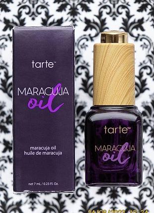 Антивікова олійка сироватка для обличчя tarte maracuja facial oil 7 мл