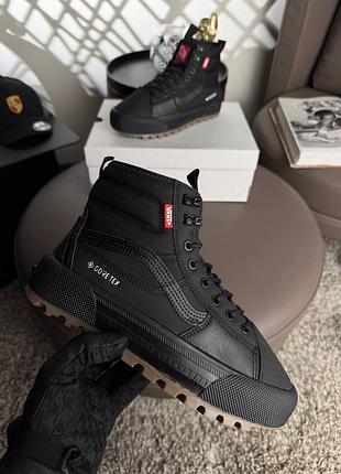 Чоловічі кросівки vans sk8-hi mte-3 fur m black