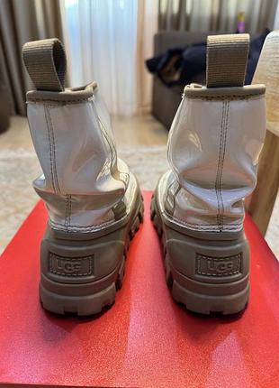 Черевики ugg w classic brellah mini зимові молочно-білі 31 розмір