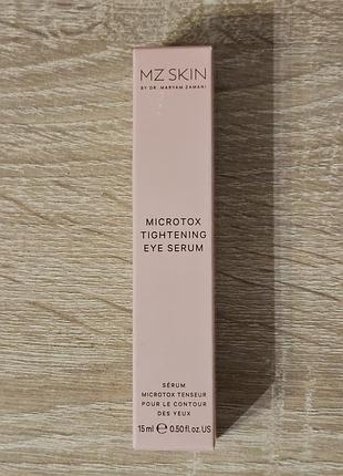 Сироватка під очі mz skin microtox tightening eye serum 15ml