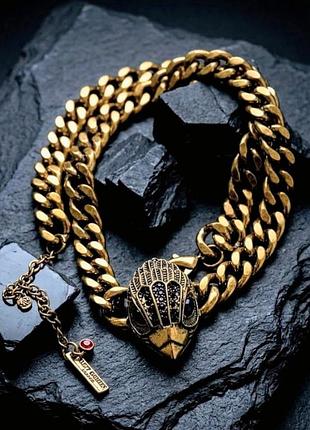 Колье eagle head интерпретация kurt geiger, орел