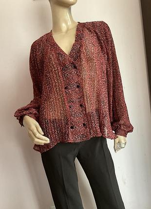 Якісна свобідна блузка/ l/ brend topshop