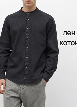 Лляна чоловіча сорочка mavi premium linen (slim fit), м