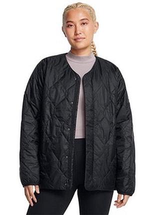 Жіноча демісезонна куртка under armour women's diamond water-repellent fitted quilted jacket