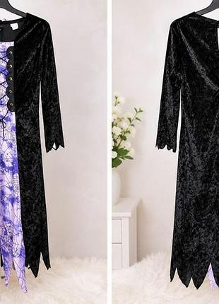 Платье костюм ведьмы, колдунья, колдуньи на геловин, хелловин, halloween, утро