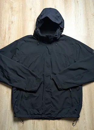 Куртка мембранная mammut drytech треккинговая темно-синяя 2xl