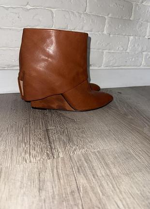 Шкіряні ботильйони nine west 38р