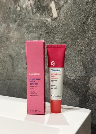 Бальзам для губ glossier  balm dotcom lip balm and skin salve 15ml