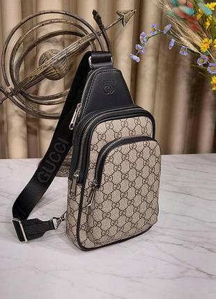 Чоловіча сумка слінг gucci avenue sling bag