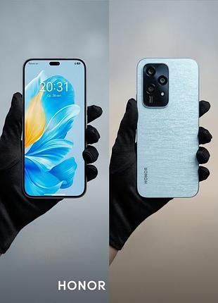 Продам honor 200 lite 8/256gb starry blue - идеал, полный комплект!