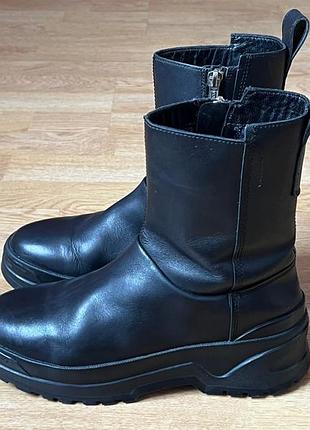 Кожаные зимние ботинки vagabond 37 размера в отличном состоянии