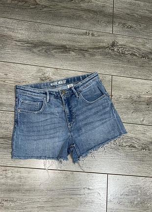 Шорти для підлітків &denim h&m джинсові сині 146-152 см