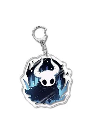 Брелок халлоунест – игра холлоу найт hollow knight брелок hallownest 70 мм