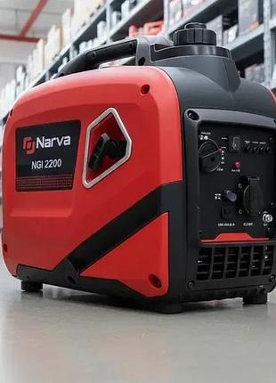 Инверторный генератор narva ngi-2200 - 2.2 квт ручной запуск (2104619078)