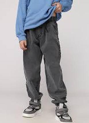 Джинсовые джоггеры zara 11-12