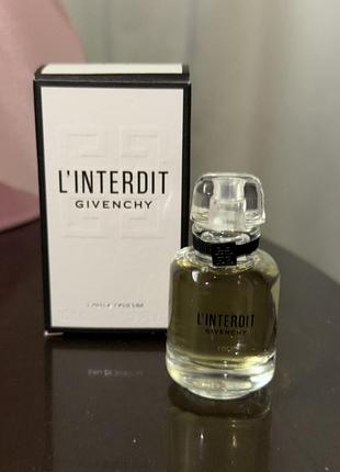 Парфуми givenchy l'interdit жіночі, мініатюра