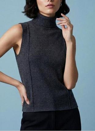 Женская трикотажная жилетка р.s  zara