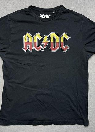 Ac dc for those about to rock world tour 1982 фанатская футболка рок размер l черная
