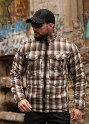 Утепленная тактическая рубашка-куртка sabotag рн4251(k5 - 00) 3xl