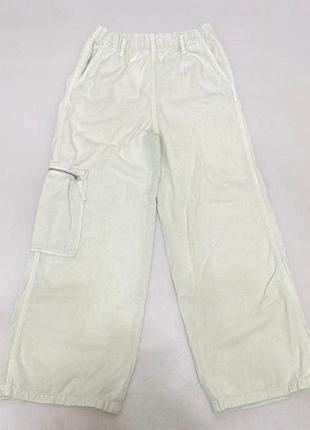 Брюки джинсы wide leg палаццо от zara