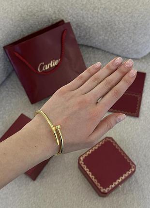 Браслет cartier juste un clou yellow gold 18k