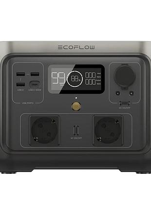 Зарядна станція ecoflow river 2 max (zmr610-b-eu), 512 вт·год, 500 вт